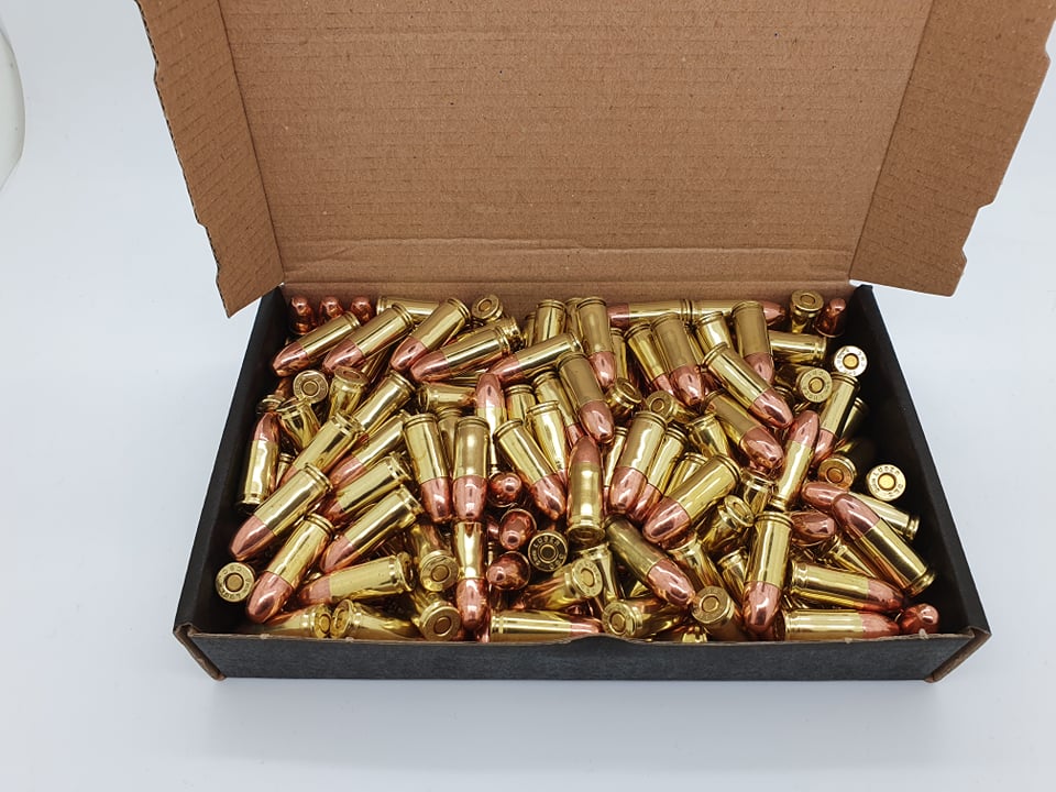 ZMA Ammo Premium 9mm MAJOR 200 stk. 124gr. CamPro RN copper-plated