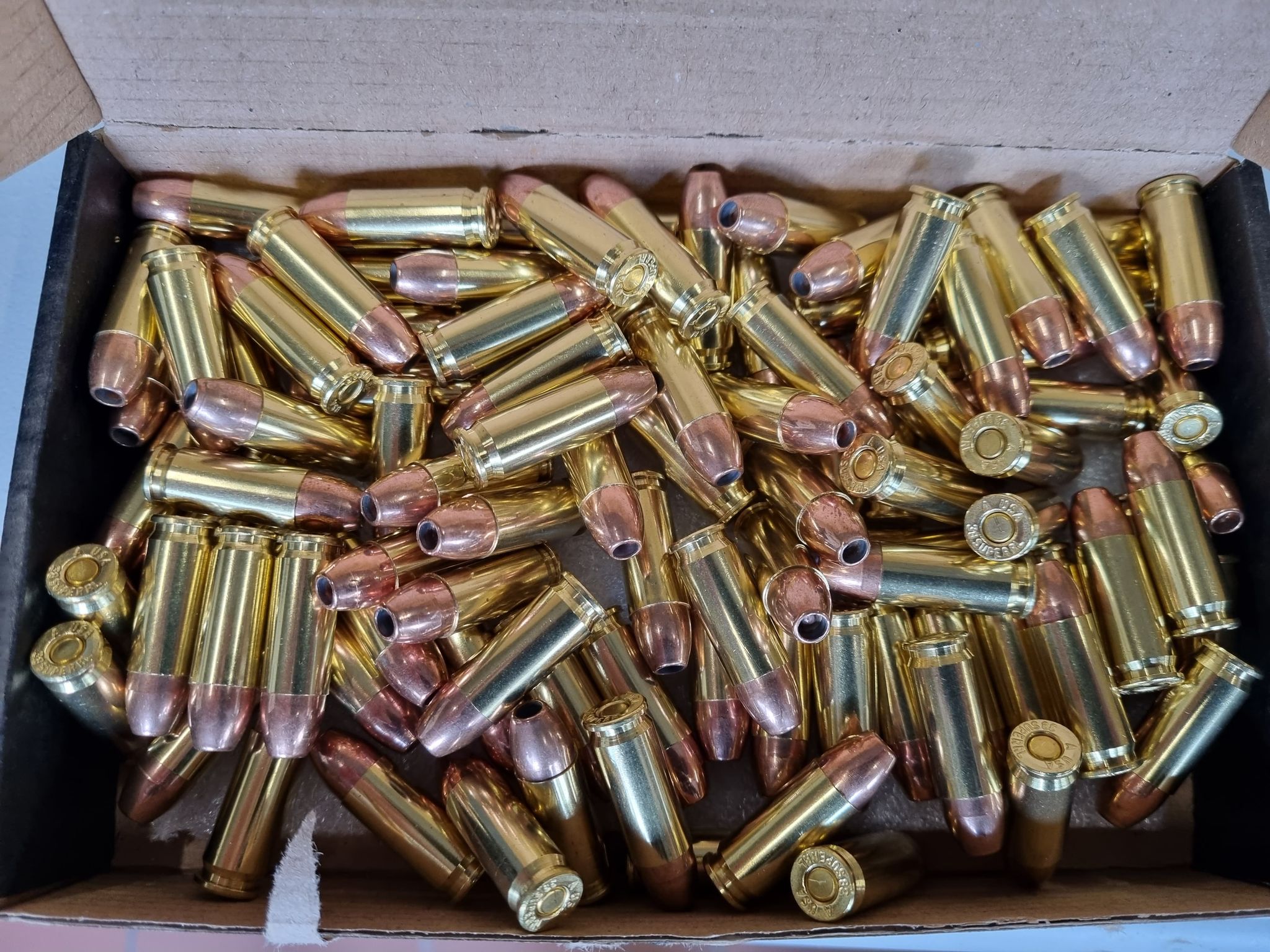 ZMA Ammo Premium .38SC MAJOR 100 stk. 124gr. CamPro RN HP copper-plated