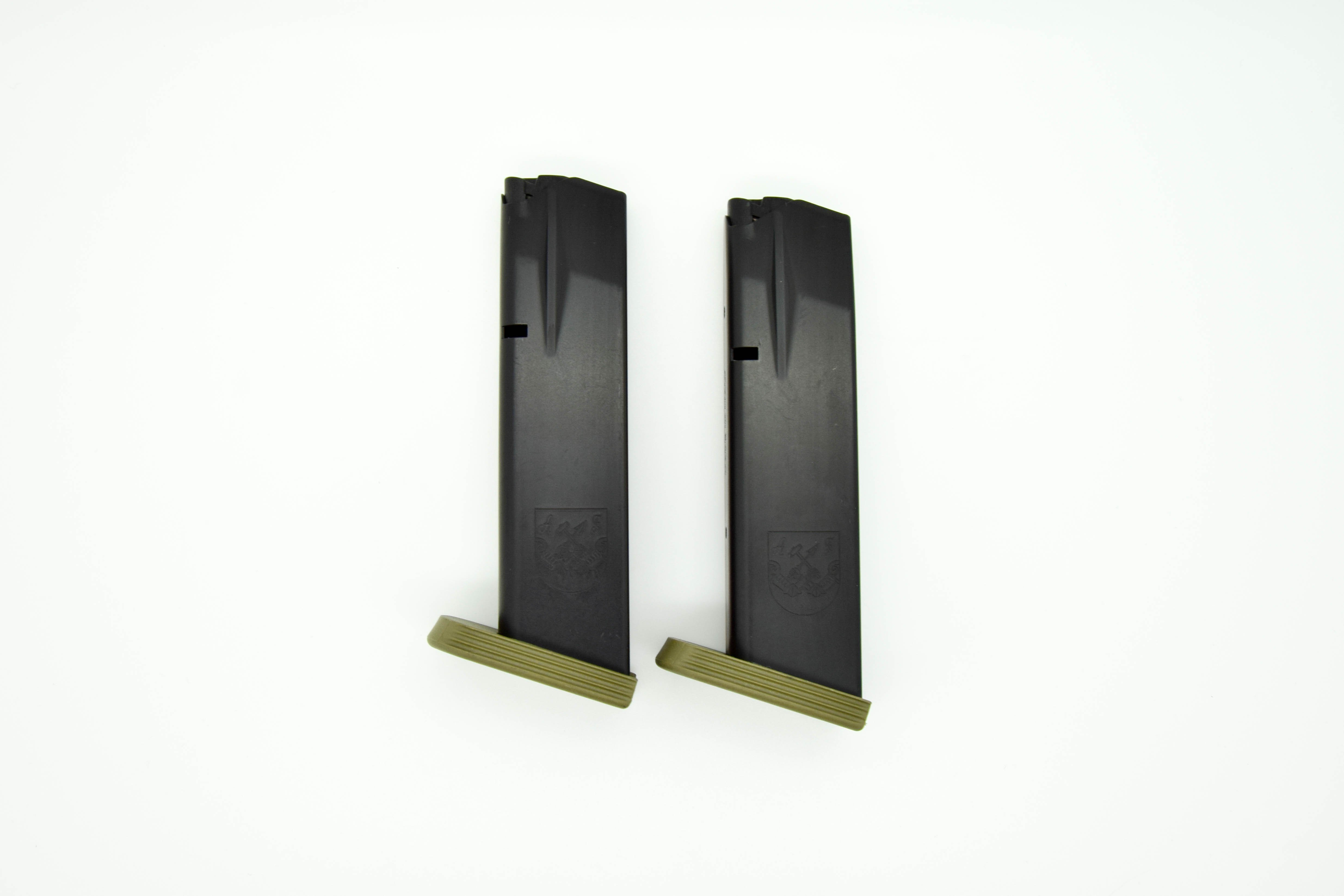 2-Pack Magazines For Strike One 9x19, Olive Drab