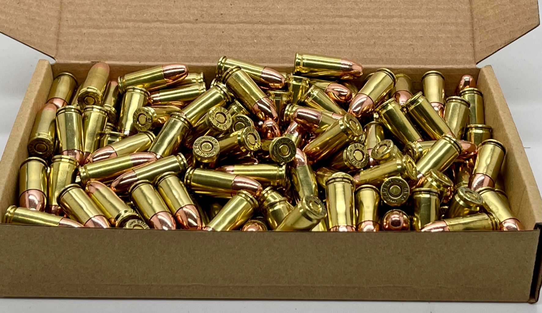 ZMA Ammo Premium 9x19mm 200 stk. 124gr. CamPro RN copper-plated