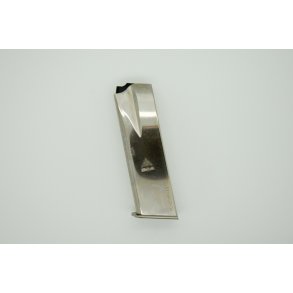 Browning High Power, nickel, 9mm, 15rds