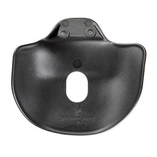 Injection molded paddle for 3-hole pattern holsters