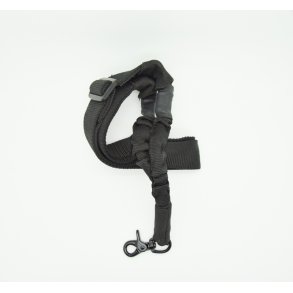 SIGTAC Single point sling black w/ bungee and snap hook
