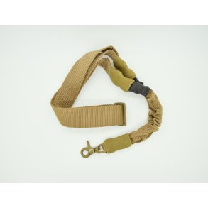 SIGTAC Single point sling FDE w/ bungee and snap hook