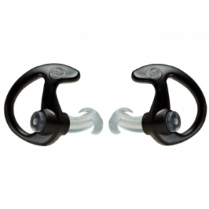 Comm ear boost, large, black, 2-pack