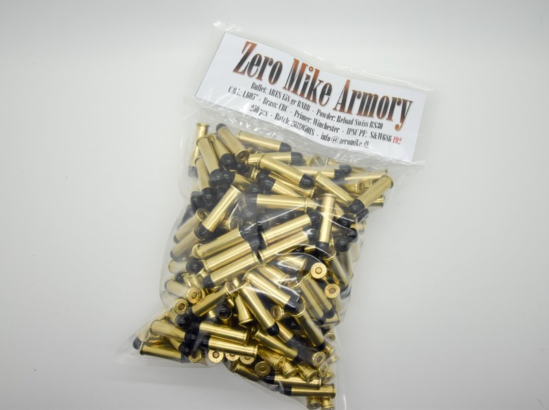 ZMA Ammunition .357 magnum 158gr 250 stk