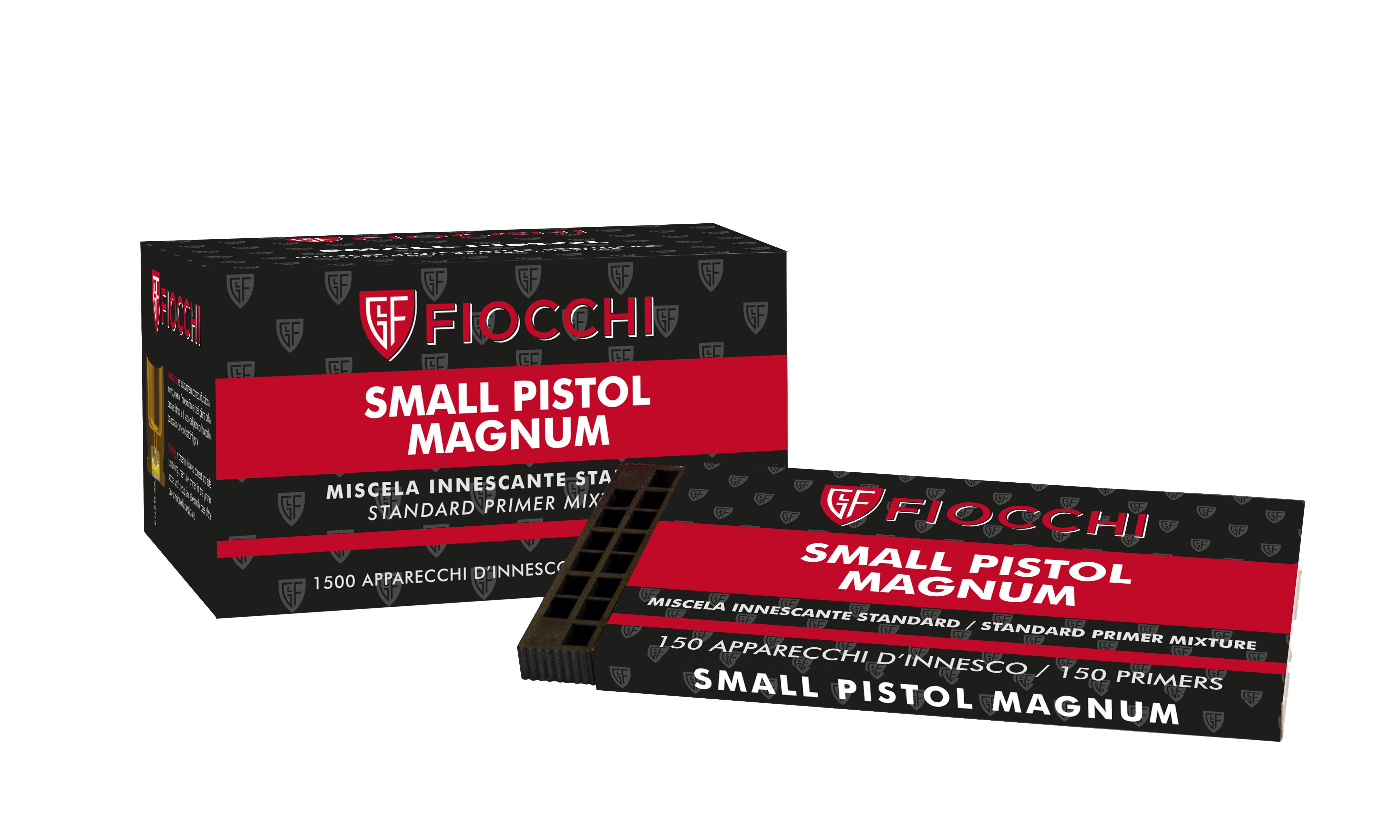 Fiocchi Small Pistol Magnum fnghtter, 1.500 stk.