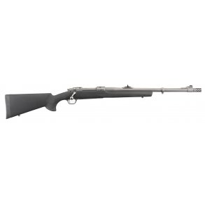 Hawkeye Alaskan, 375 Ruger, Hawkeye Matte, Black Hogue OverMolded