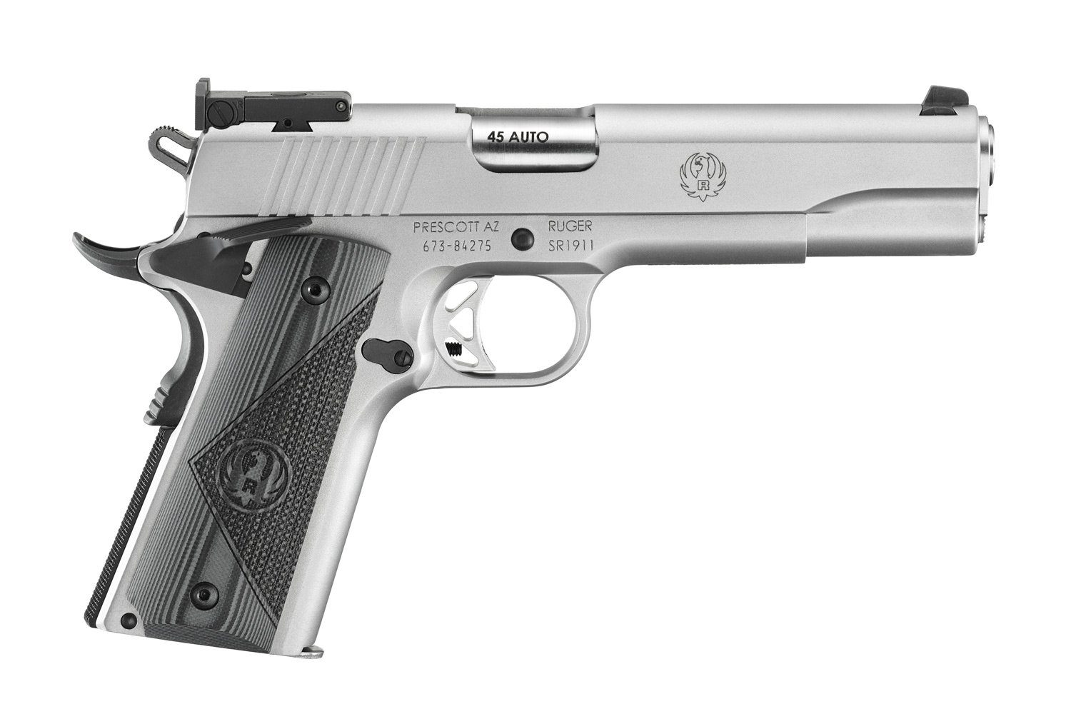SR1911-AS, .45ACP, stainless