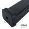 Walther Magazine 18-skuds, black aluminum base, PDP Full Size