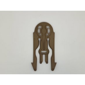 Molle Holster locking fork, FDE