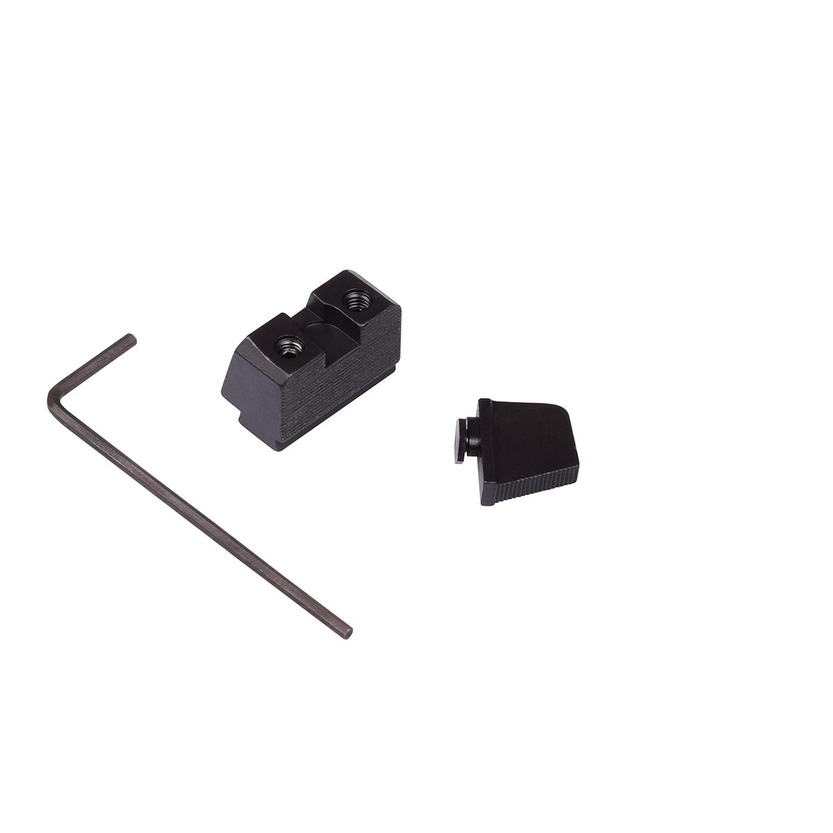 Walther PDP Suppressor Height Sight. Fixed, black, serrated