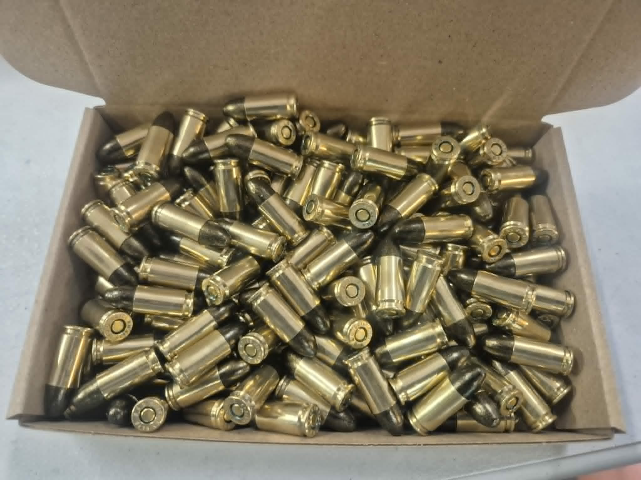 ZMA Ammo Premium 9x19mm 200 stk. 125gr. ZAN coated