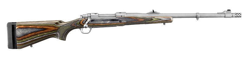 Hawkeye Guide Gun, 375 Ruger, Hawkeye Matte, Green Mountain Laminate