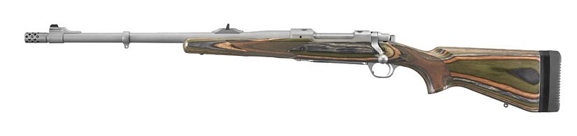 Hawkeye Guide Gun, 375 Ruger LINKS, Hawkeye Matte, Green Mountain Laminate