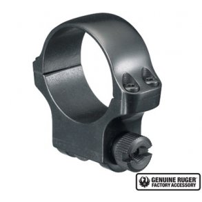 Ruger Kikkert Montage Ringe 30mm, Blued, Medium Profile