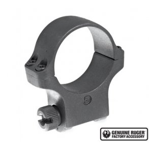Ruger Kikkert Montage Ring 30mm, Stainless Steel, High Profile