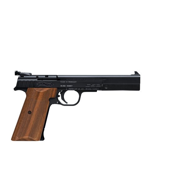 Walther CSP DYNAMIC .22 LR. 1911 style grip panels i caucasian walnut