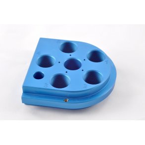 Armanov ToolHead til Dillon 650, Zero Play, Free Float ready - Blue