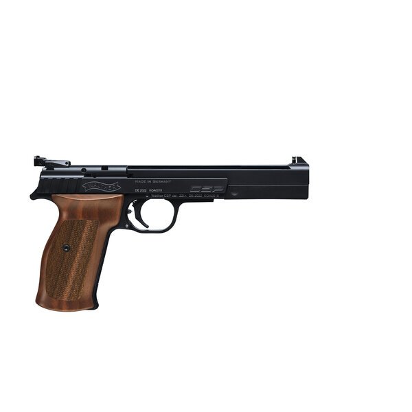 Walther CSP DYNAMIC .22 LR. Caucasian walnut