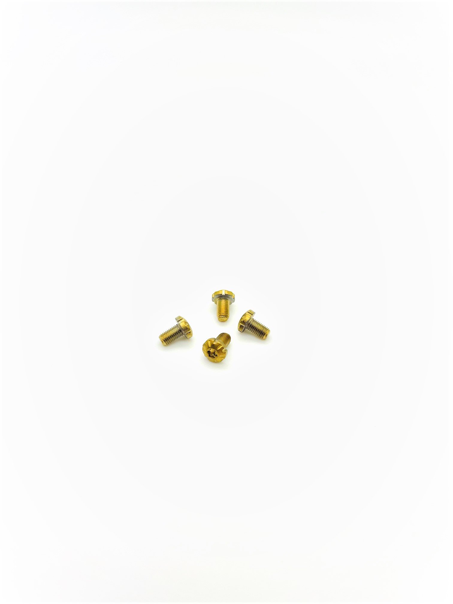 Stainless steel Torx golden 1911 grip screws x4