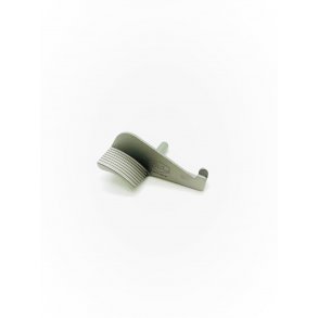 Slide stop with thumb rest stainless steel