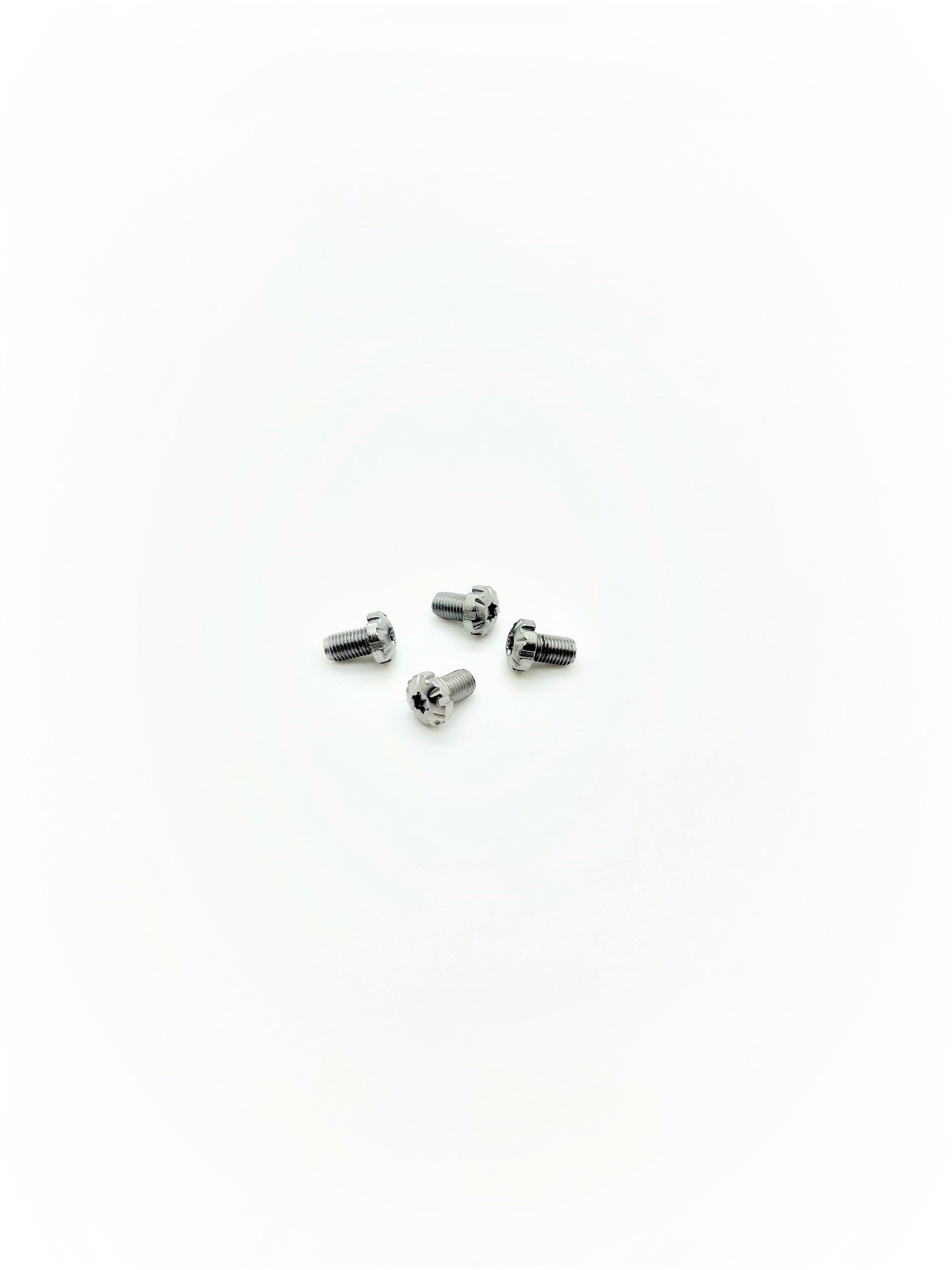 Stainless steel Torx silver 1911 grip screws x4