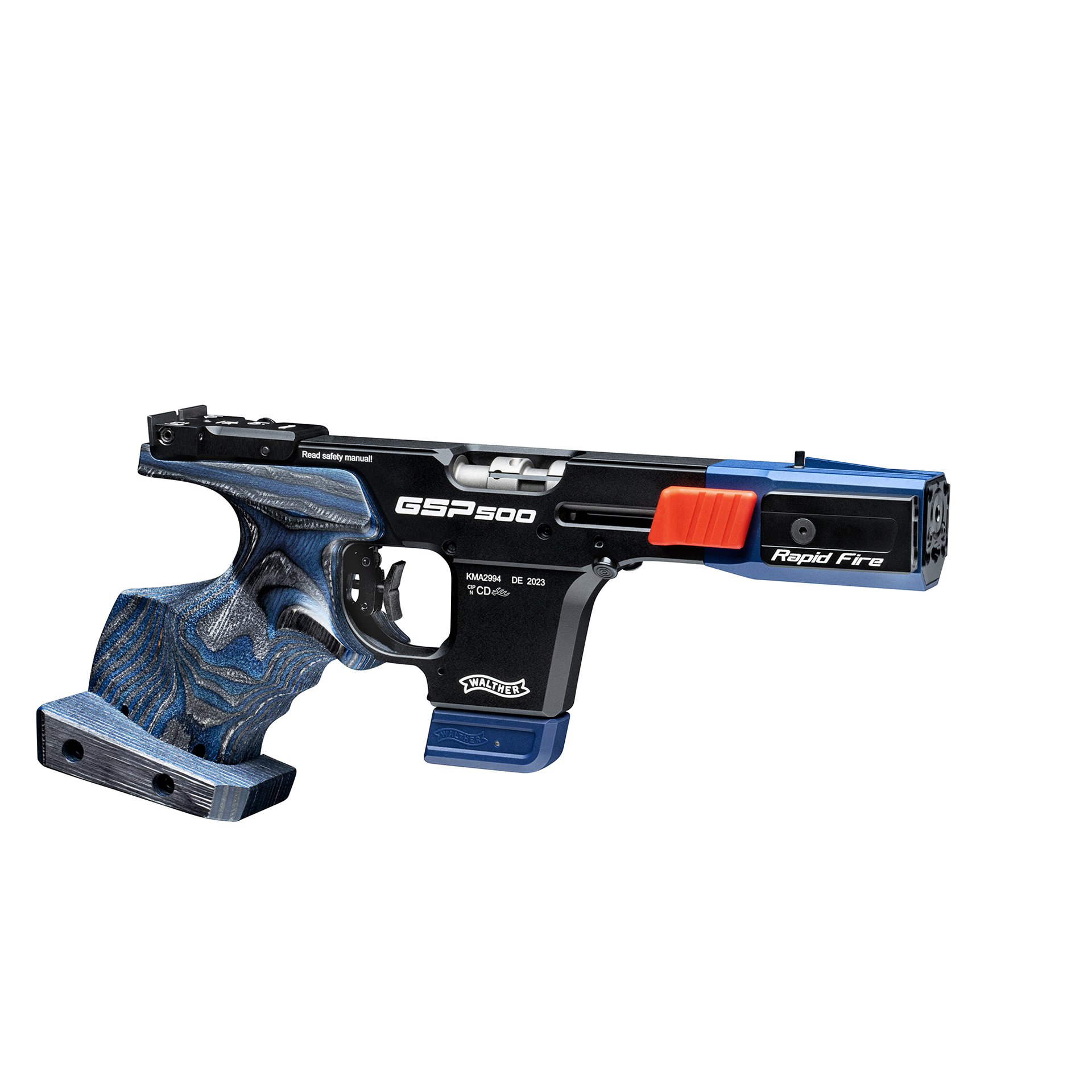 Walther GSP500 RapidFire .22LR. 