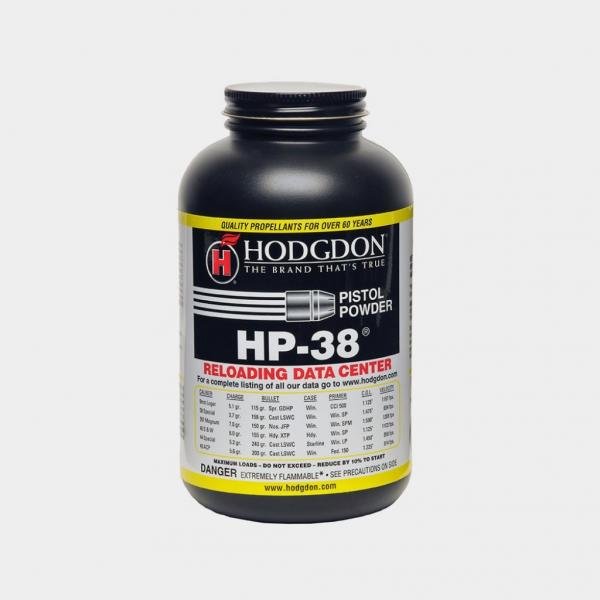 Hodgdon HP 38 krudt 0,454 kg.