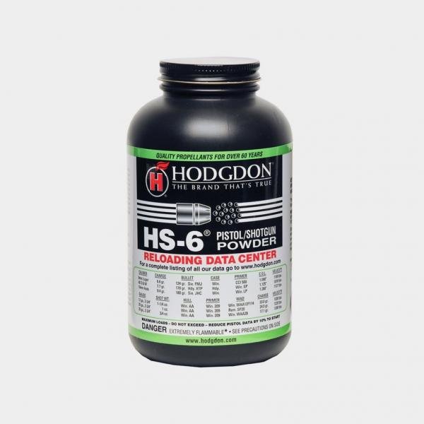 Hodgdon HS 6 krudt 0,454 kg.