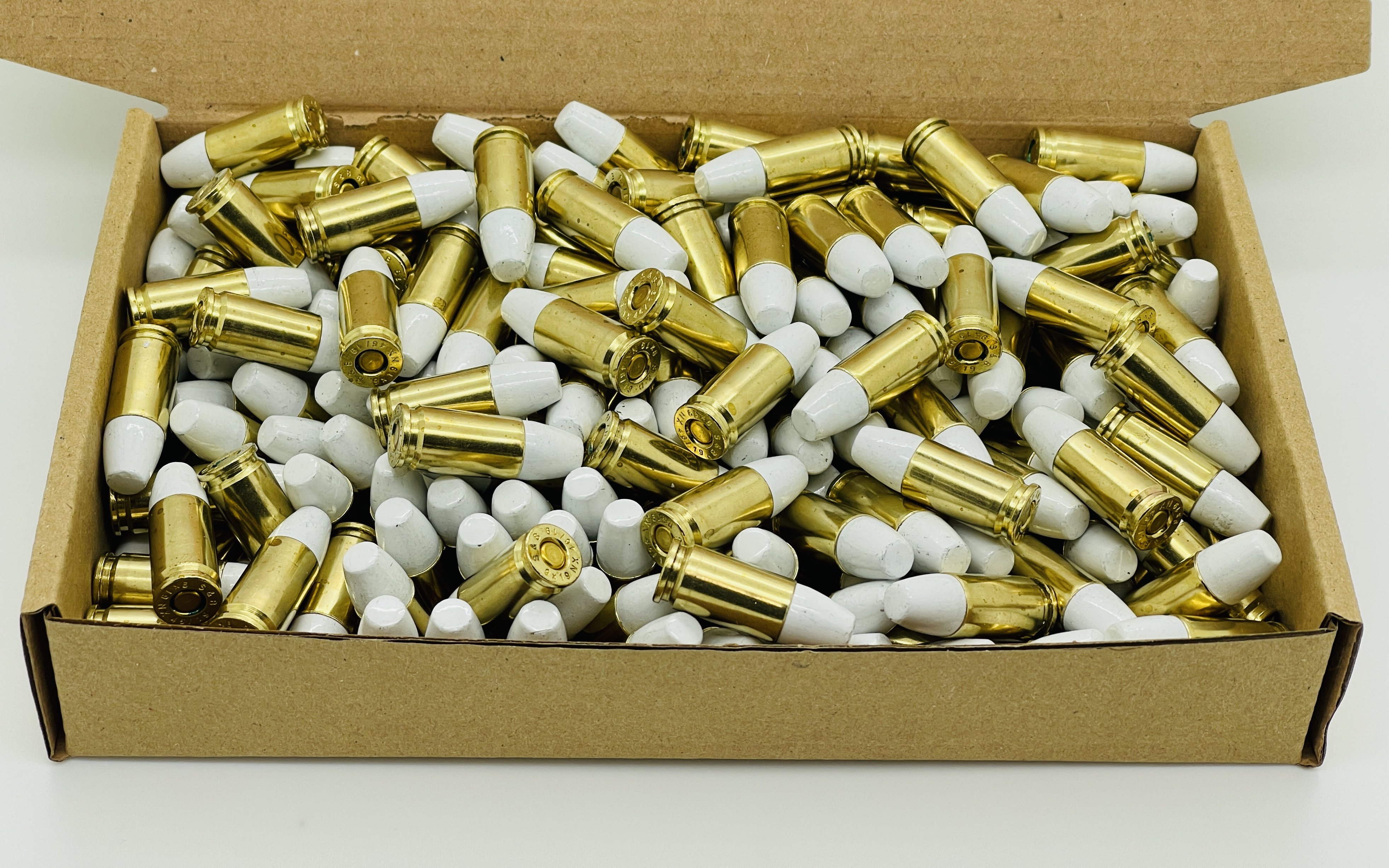 ZMA Ammo Premium 9x19mm 200 stk. 152gr. Hvid