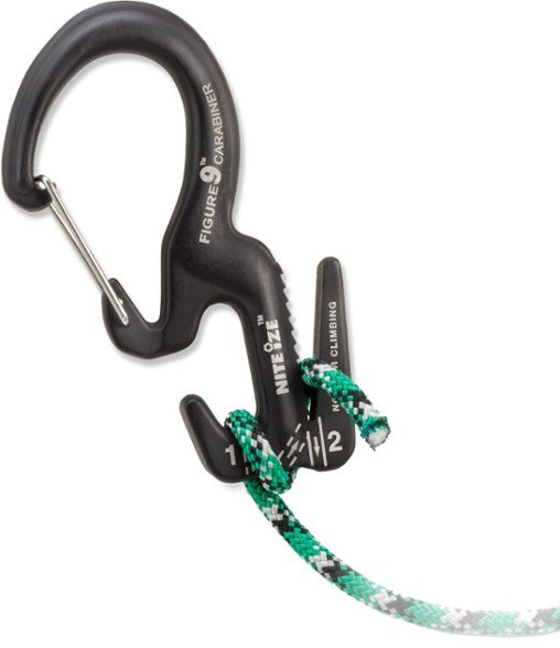 Figure 9 Carabiner Rope Tightener - Large with 10 ft of Rope