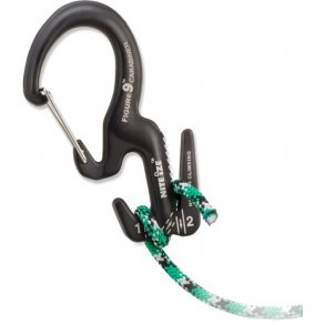 Figure 9 Carabiner Rope Tightener - Large with 10 ft of Rope