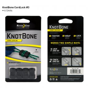 KnotBone Cord Lock #3 - 4 Pack