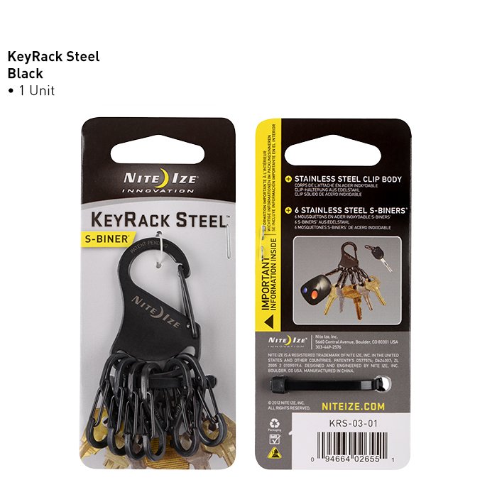 KeyRack Steel - S-Biner