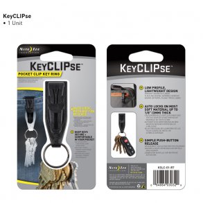KeyCLIPse Pocket Clip Key Ring