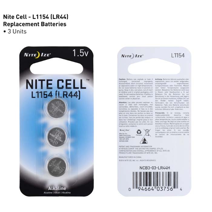 Nite Cell L1154 Battery - 3 Pack