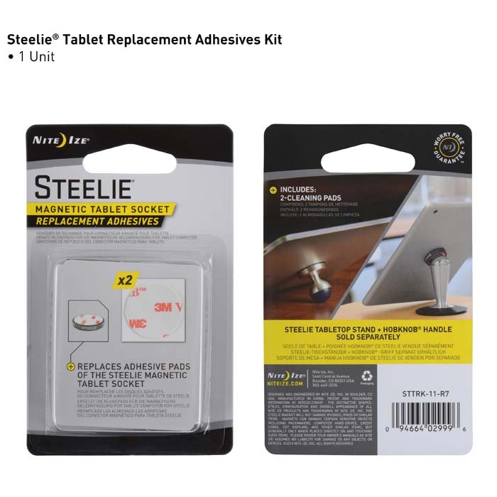 Steelie Magnetic Tablet Socket Replacement Adhesives