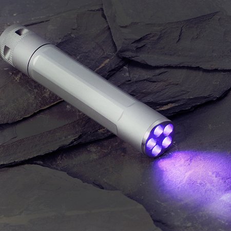 INOVA X5 UV LED Flashlight- Titanium/Ultraviolet LED