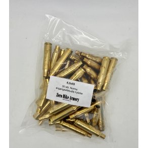 Engangsafskudte 6,5x55 hylstre, 50 stk